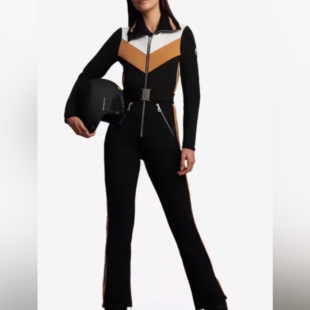 BNWT Cordova 1800 Avorias Striped Ski Suit